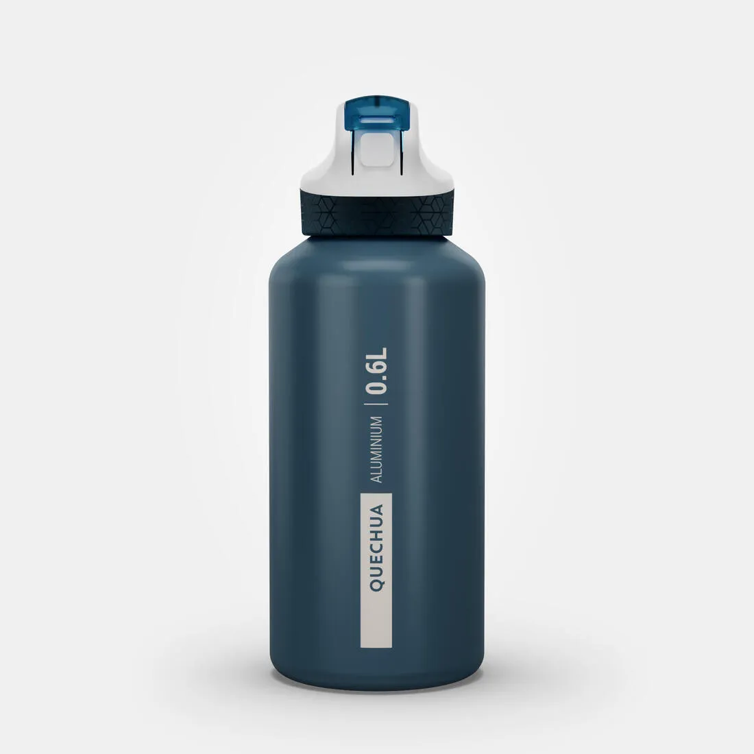 0.6L kids’ alum. water flask 500 with instant cap, pipette & straw for hiking