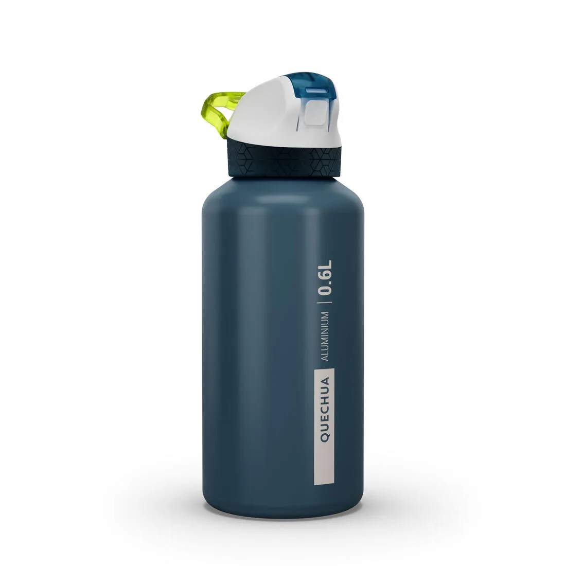 0.6L kids’ alum. water flask 500 with instant cap, pipette & straw for hiking