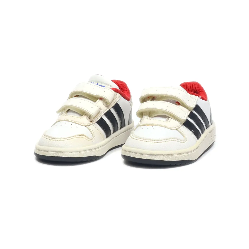 Adidas Walkers Leather White Colour For Kids