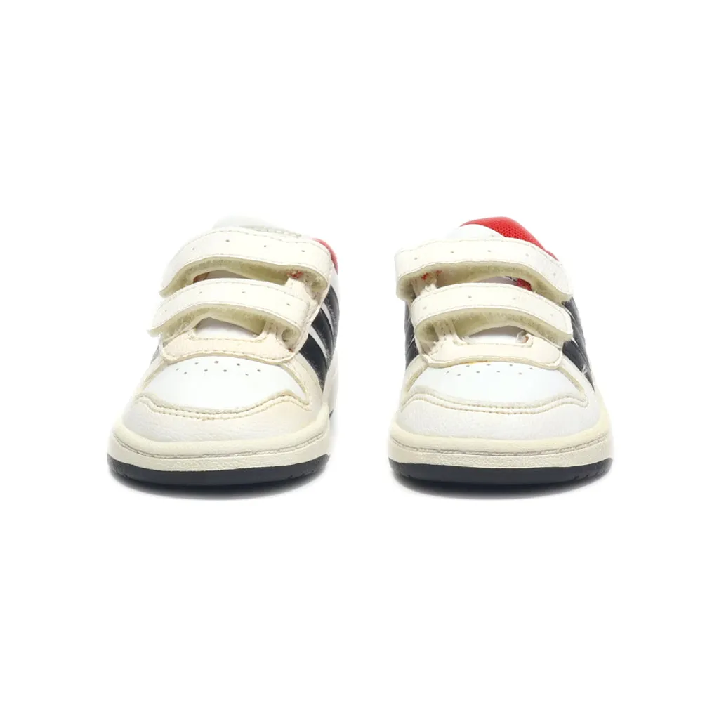 Adidas Walkers Leather White Colour For Kids