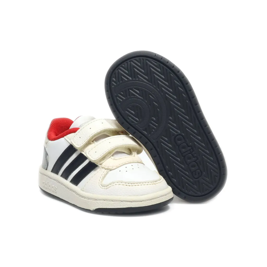 Adidas Walkers Leather White Colour For Kids