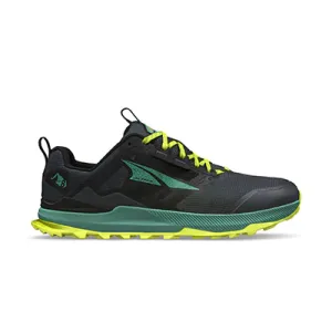 Altra Lone Peak 8 Mens Trail Running Shoe - Black/Green