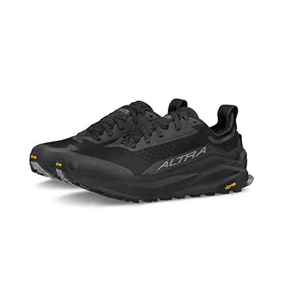 Altra Olympus 6 Mens Trail Running Shoe - Black/Black