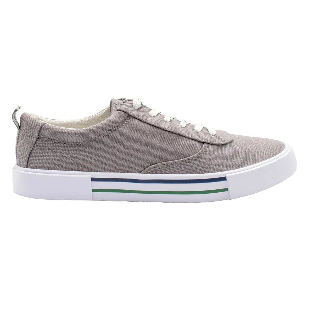 Asos Design Plimsolls Low-Top Sneakers Fabric Grey Colour For Men