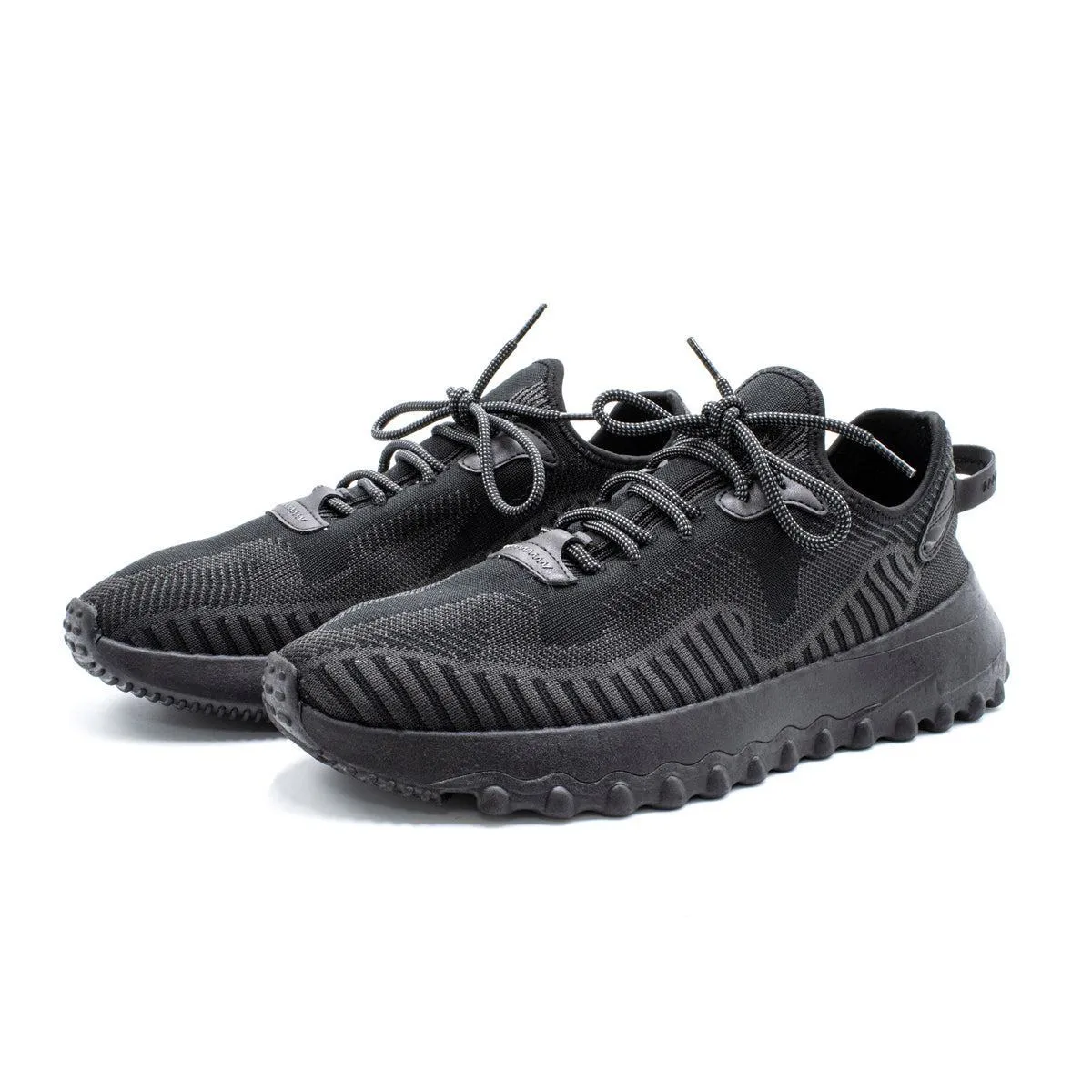 Bershka Tennis Sport Shoes Mesh Black Colour For Men