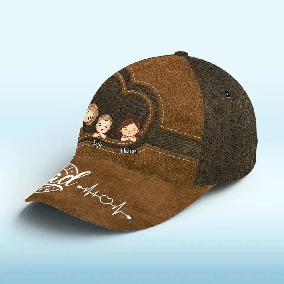 Best Dad Ever Family Personalized Custom Hat