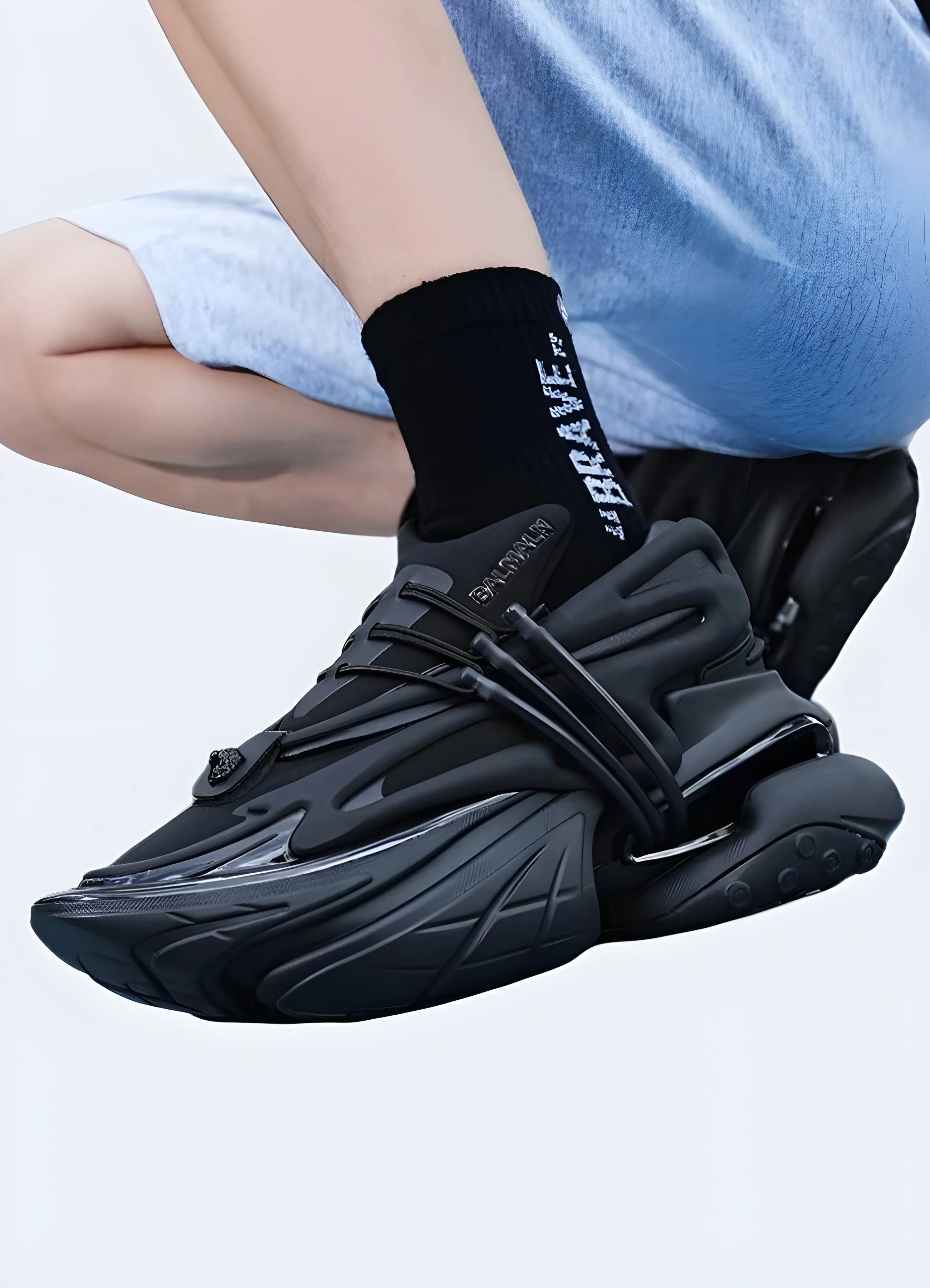 Black Techwear Shoes