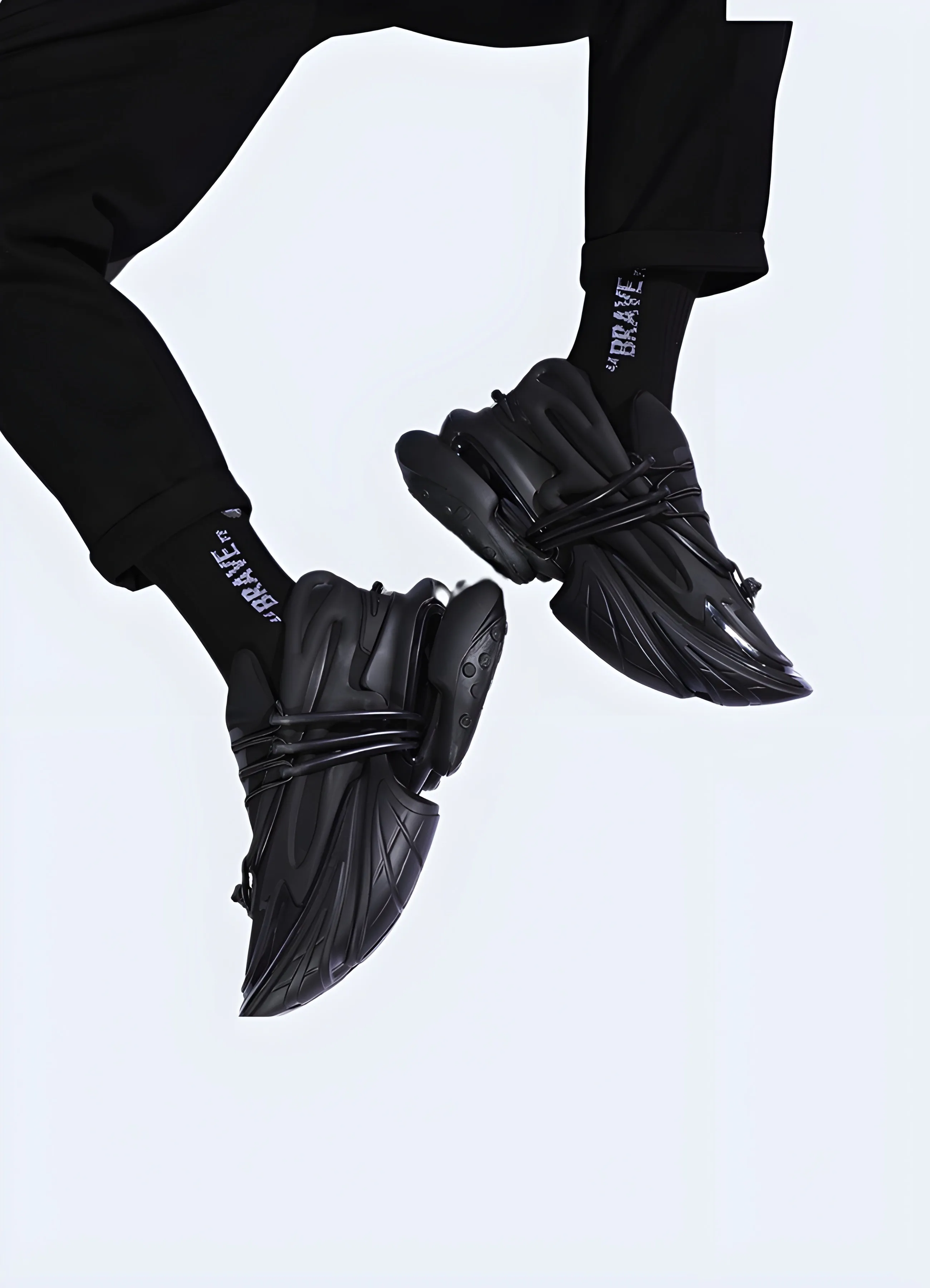 Black Techwear Shoes