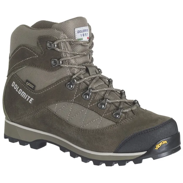 Dolomite scarponcino da trekking da uomo in Gore-Tex Zernez 248115 DB-AG marrone verde