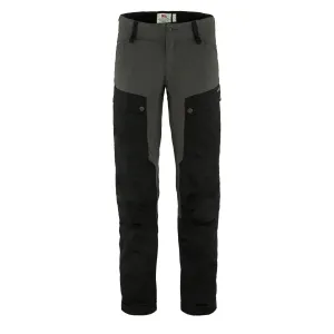 Fjallraven Keb Trousers Reg Leg Black / Stone Grey