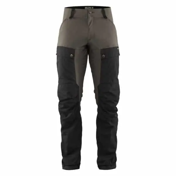 Fjallraven Keb Trousers Regular Black / Stone Grey