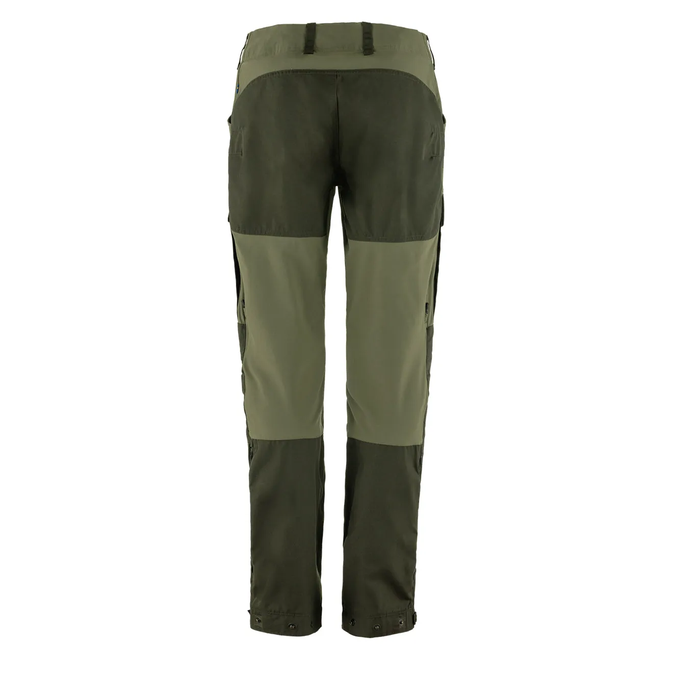 Fjallraven Womens Keb Trousers Short Leg Deep Forest / Laurel Green