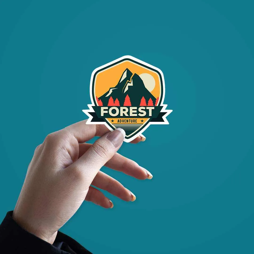 Forest Adventure Sticker