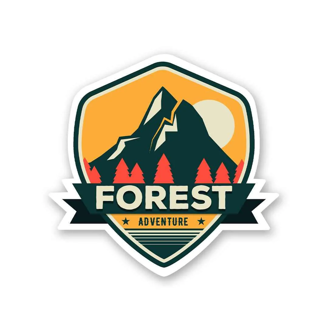 Forest Adventure Sticker