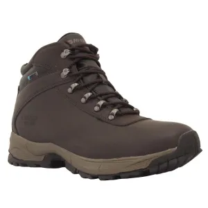 Hi-Tec Mens Walking Boot Euro Trek Lite Dark Chocolate