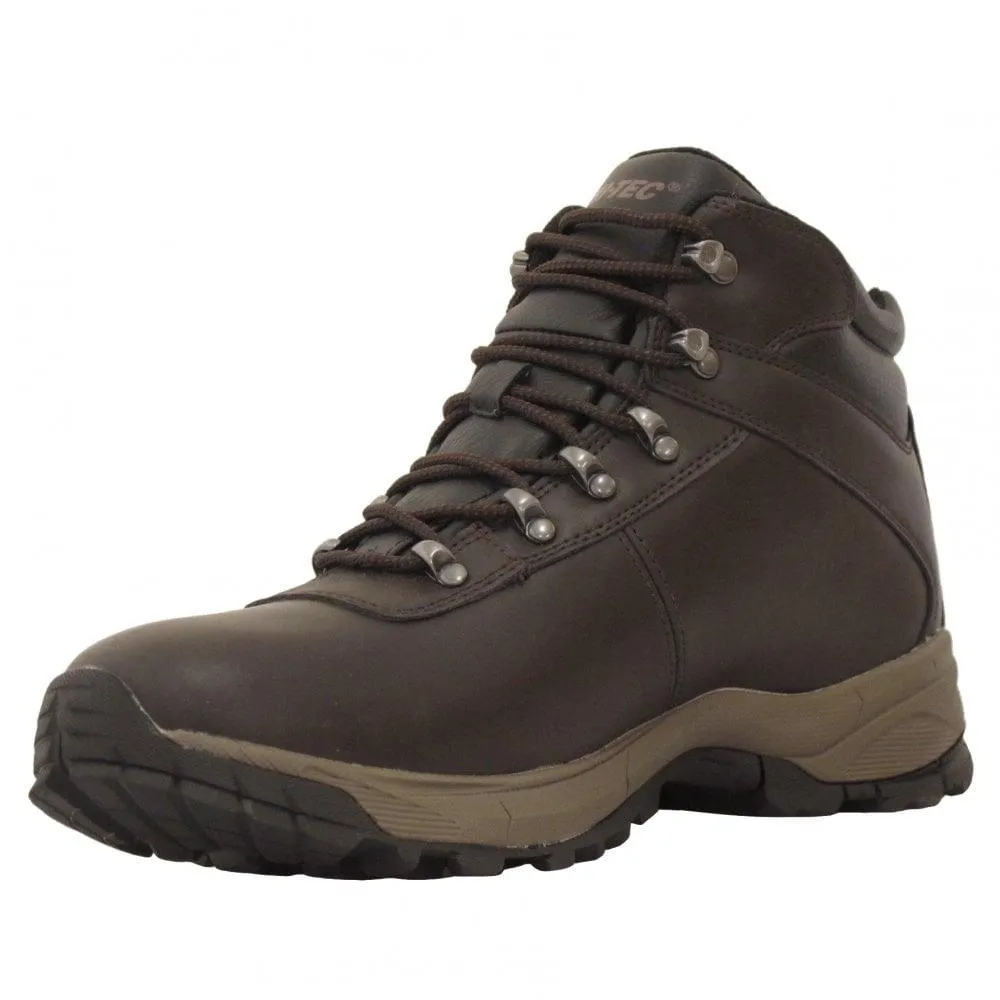 Hi-Tec Mens Walking Boot Euro Trek Lite Dark Chocolate