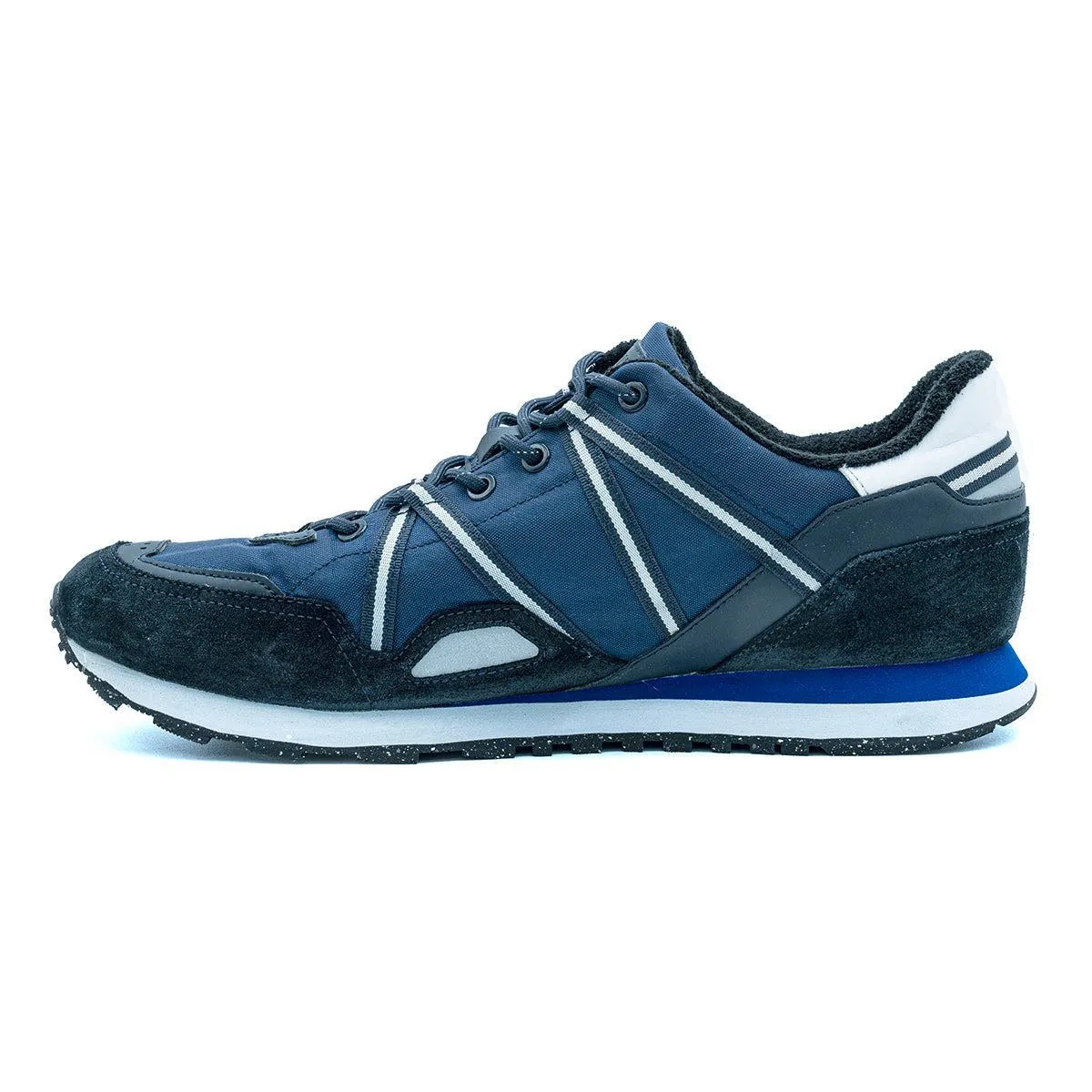 Hugo Boss Lifestyle Sport Shoes Suede Blue Colour For Men