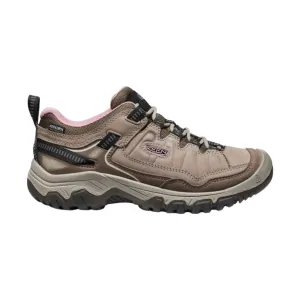 Keen Women's Targhee IV Waterproof Hiking Shoe - Brindle/Nostalgia Rose