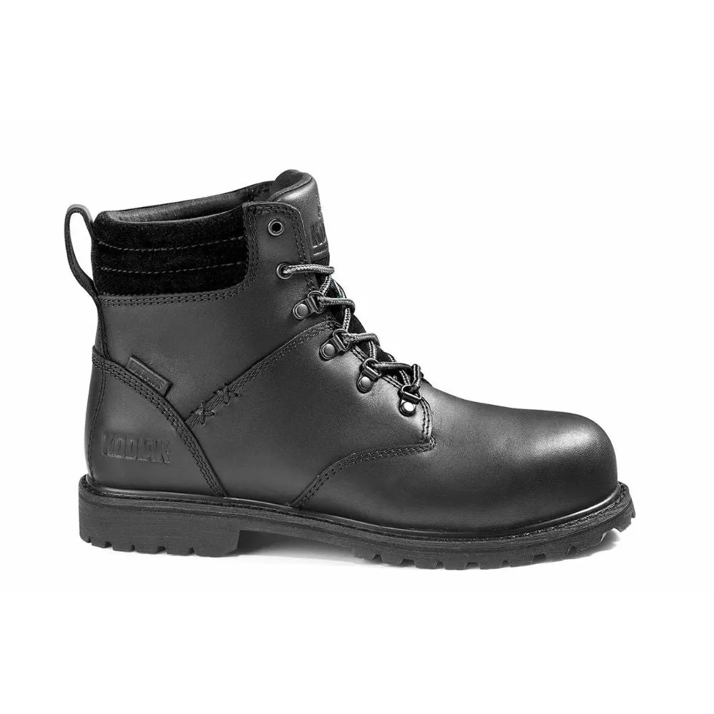 Kodiak Bralorne Women's 6" Composite Toe Leather Work Boot KD0A4TEWBLK - Black