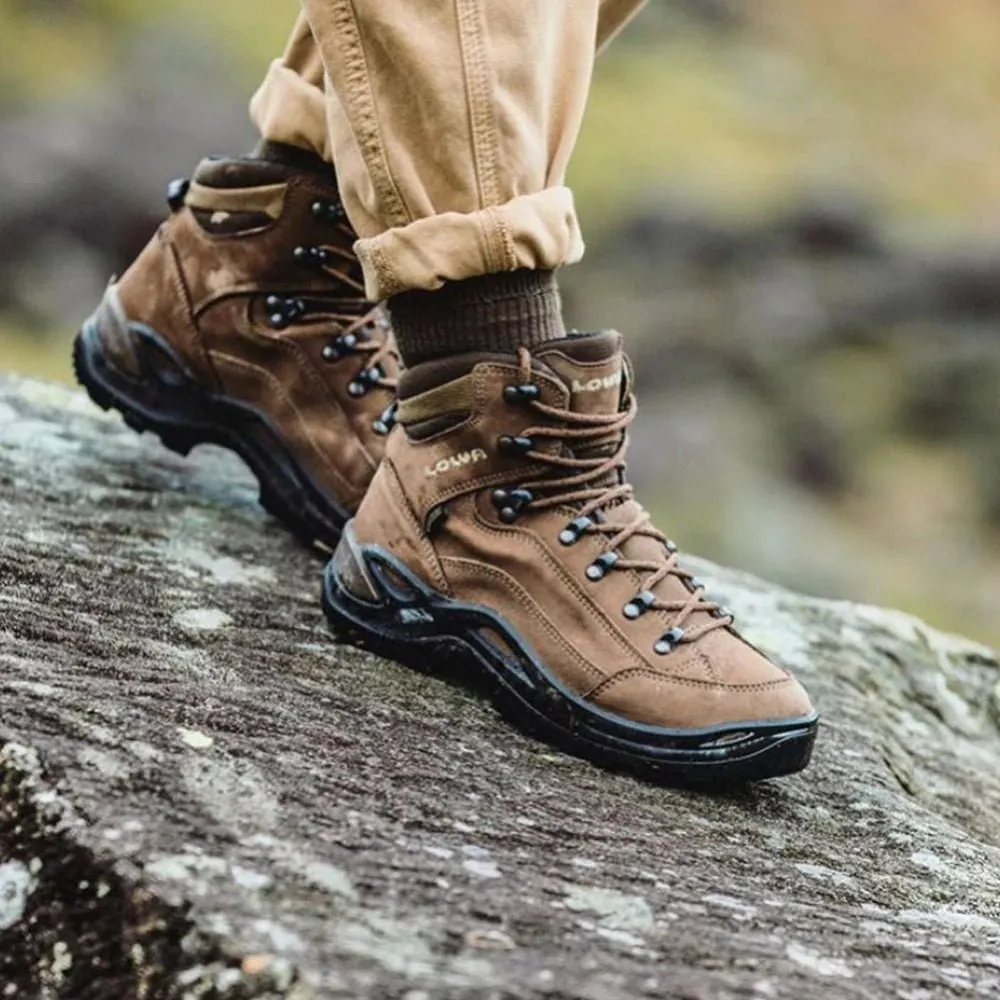 Lowa Renegade GTX MID Wide Mens Hiking Boot - Sepia