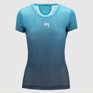 Maglia intima donna Karpos Verve Mesh - Azzurro