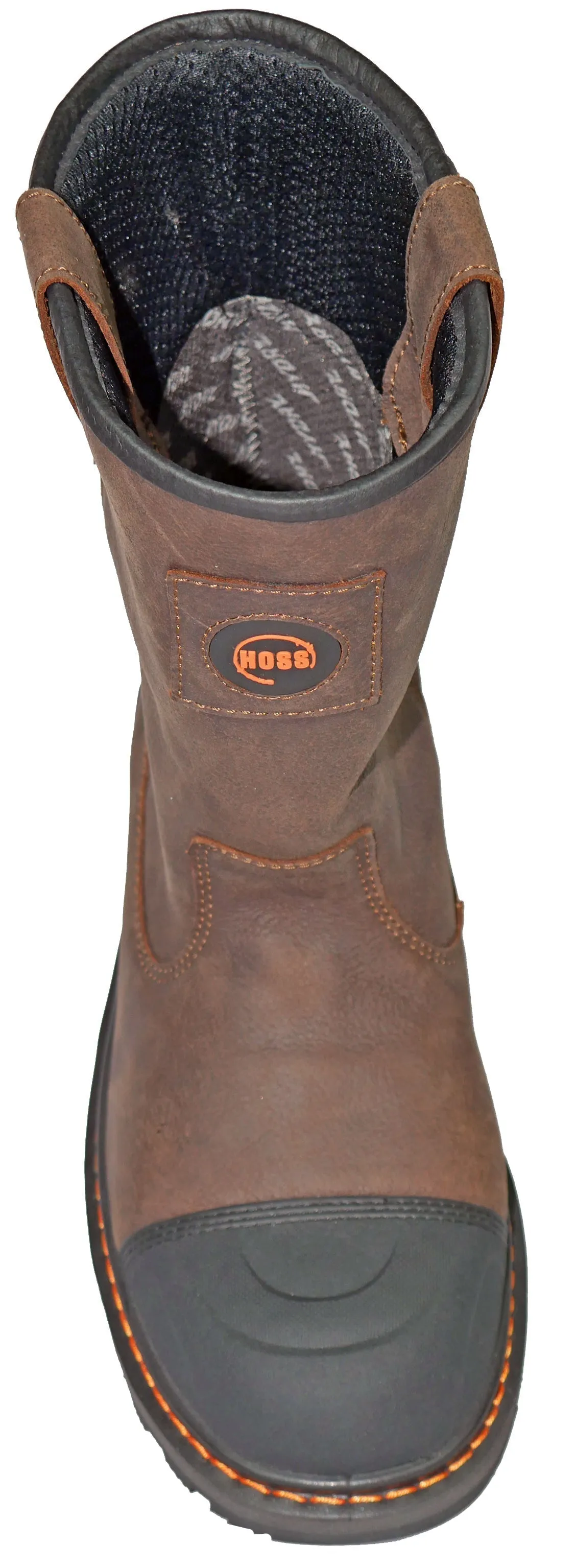 Men's Hoss Cartwright II Brown, EH, SR, WP, Pull On Wellington Soft Toe Boot