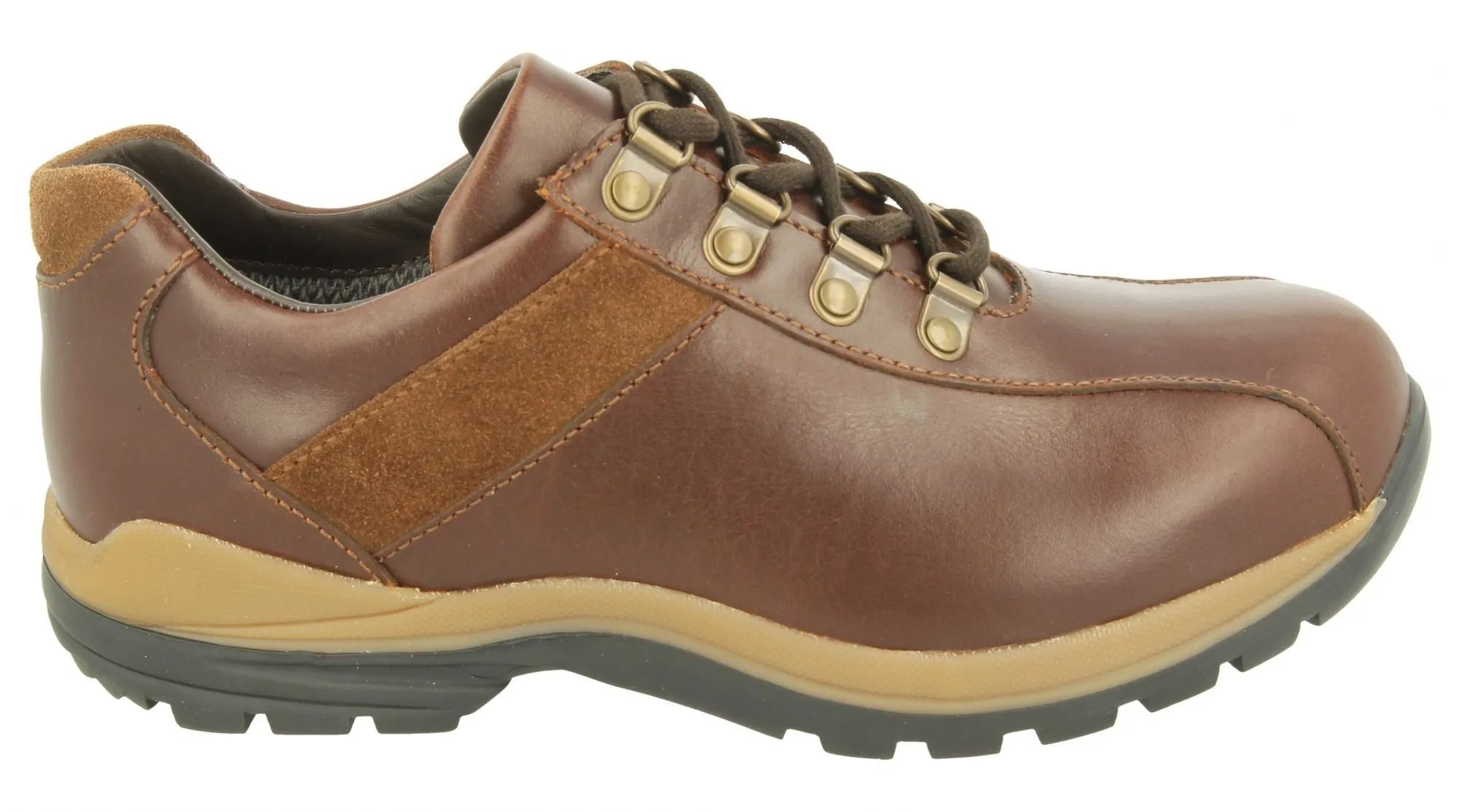 Mens Wide Fit DB Wyoming Walking Trainers