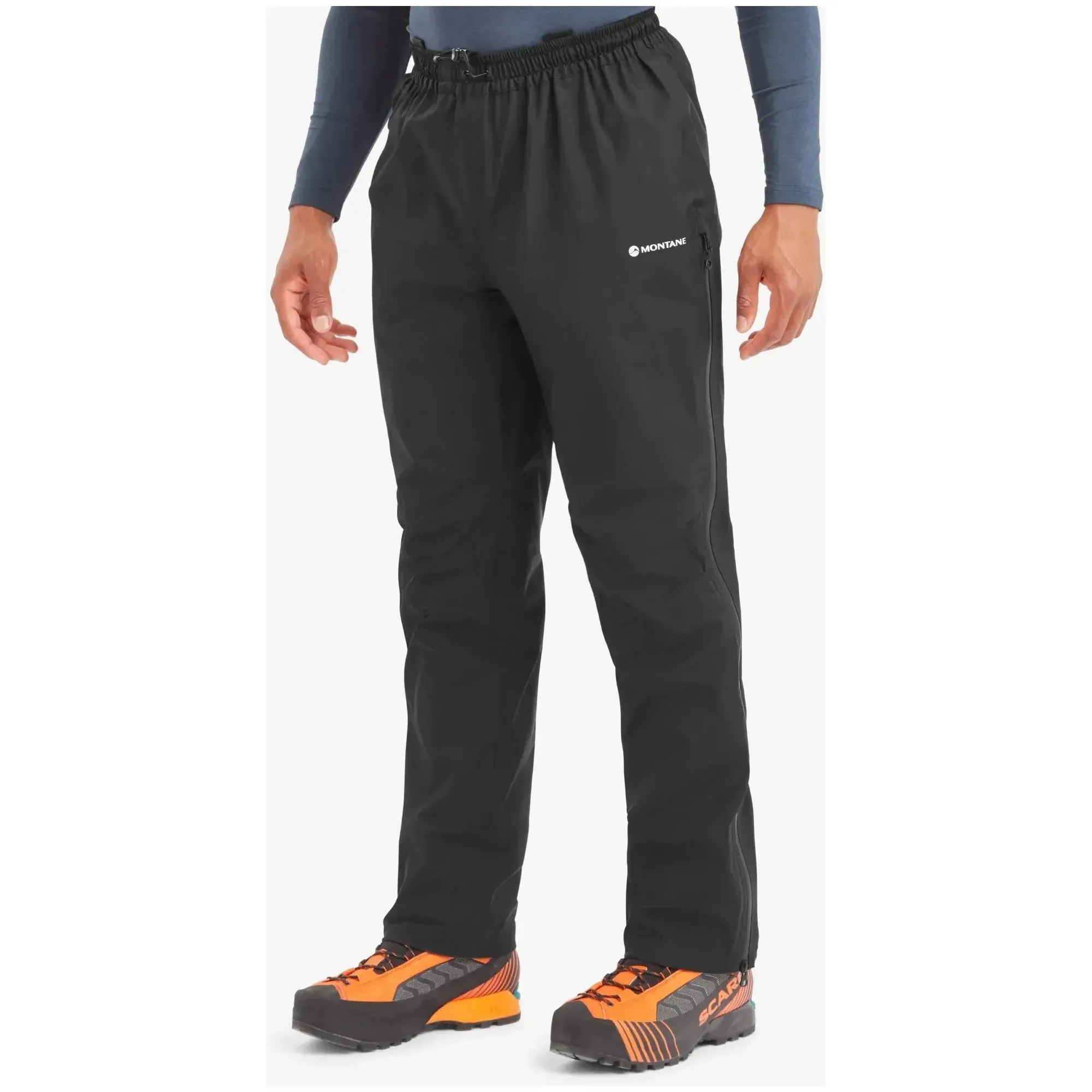 Montane Men's Phase GTX Waterproof Pull-On Pants - Black