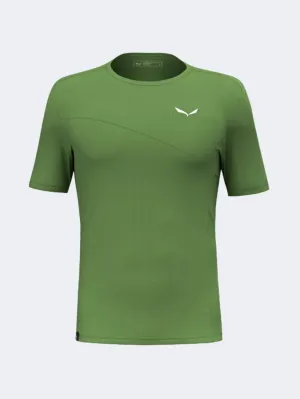 Salewa Puez Sporty Dry Men Hiking T-Shirt Yucca