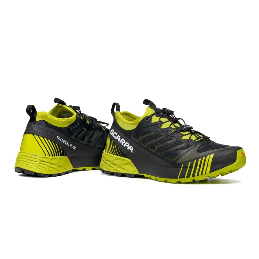 Scarpa Ribelle Run Mens Trail Running Shoes - Black/Lime