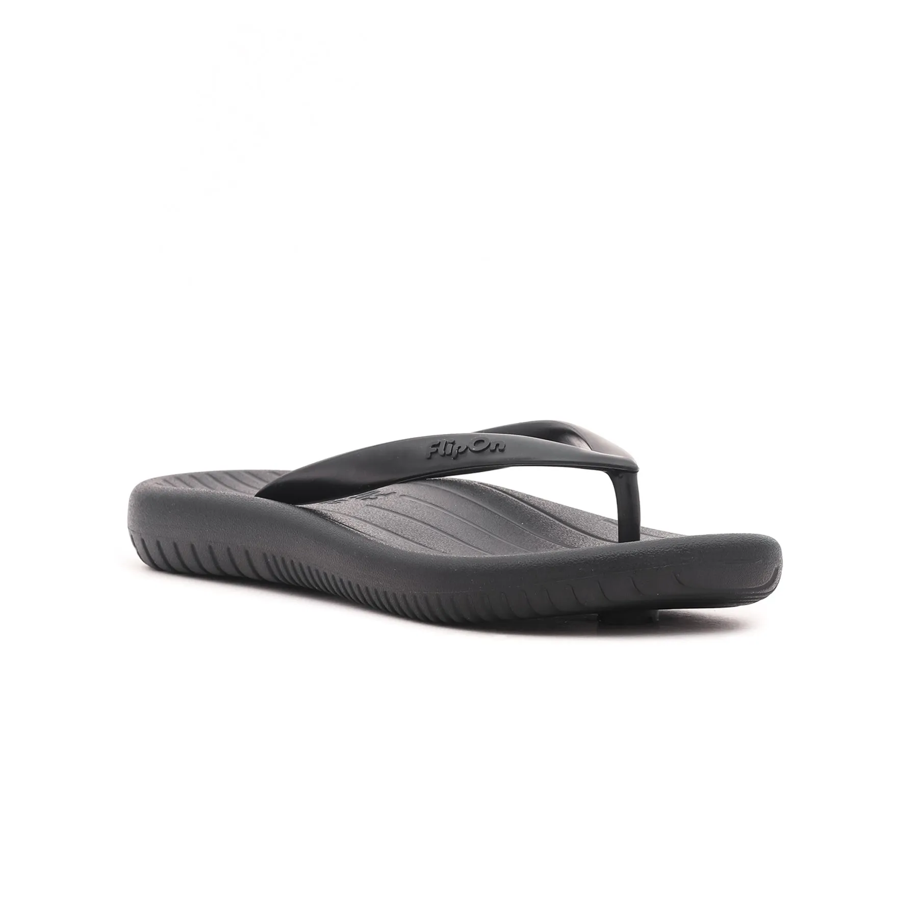 Women Black Casual Chappal CL9235